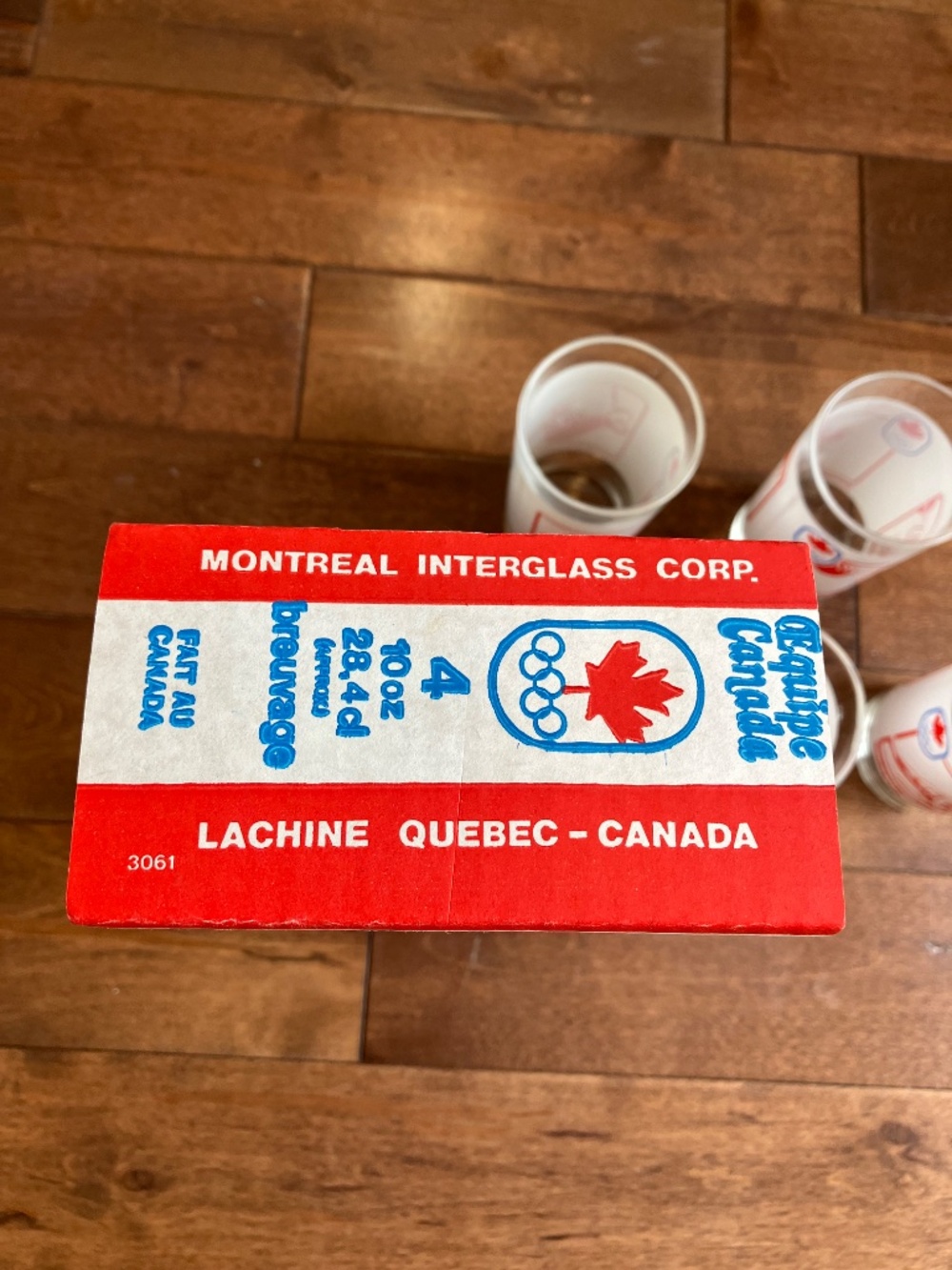 Vintage Montreal Olympics 4 Oz Glasses -Set of Four - Picture 6 of 14